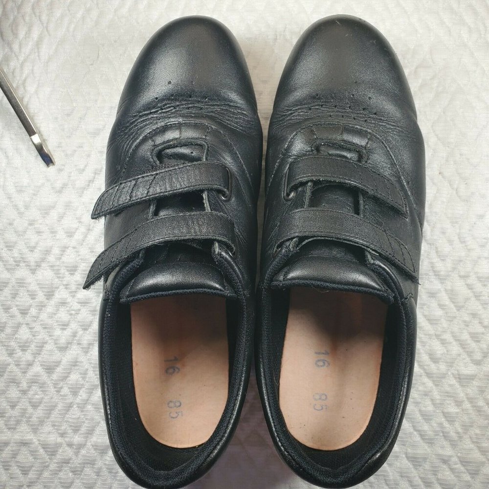 Footsaver Shoes Womens Black Leather Comfort Shoes Size 8.5